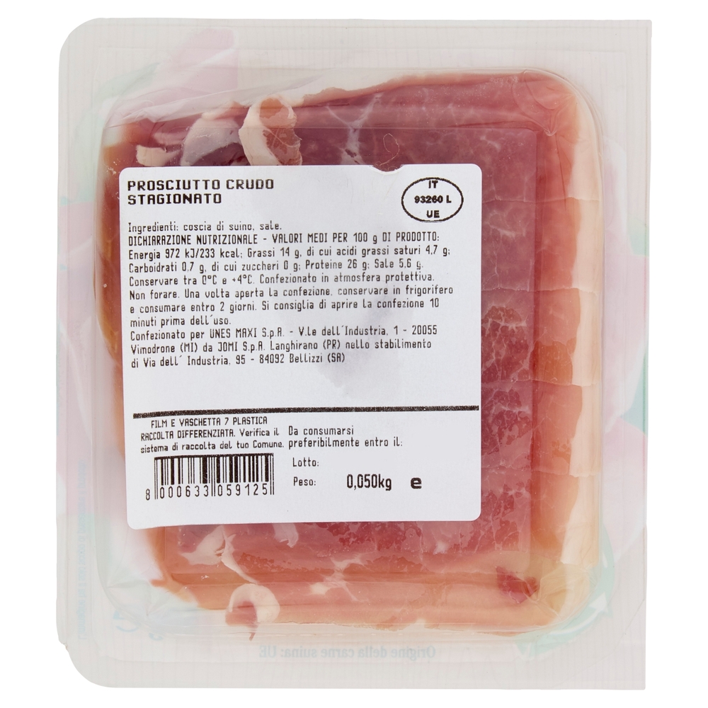 Prosciutto Crudo Stagionato U! Confronta e Risparmia